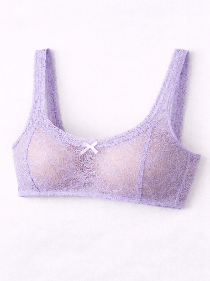 Lavender Lace Dream Comfort Bralette