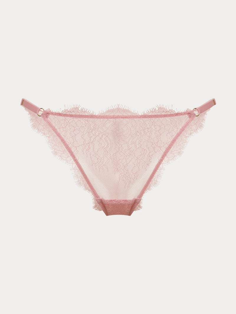 Eyelash Lace Adjustable Bikini Briefs
