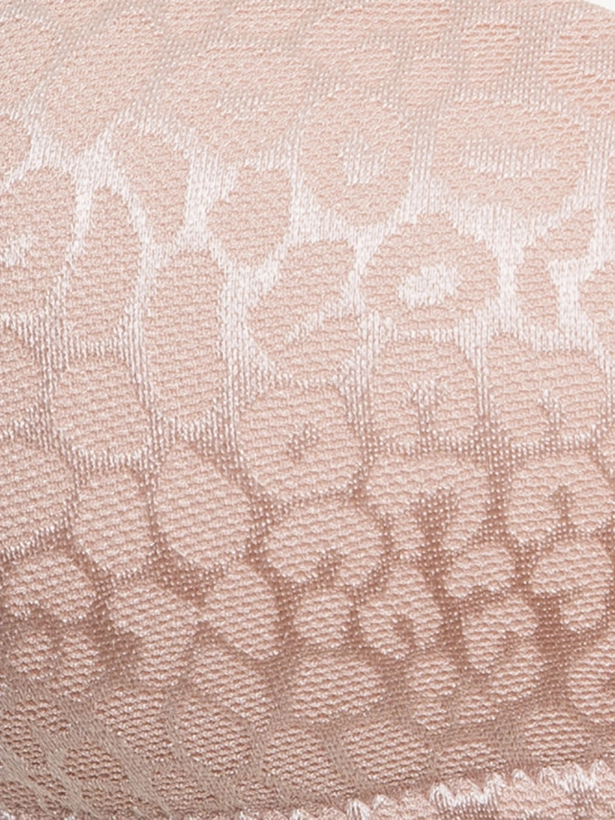 Wild Rose Leopard Jacquard Bandeau Bralette