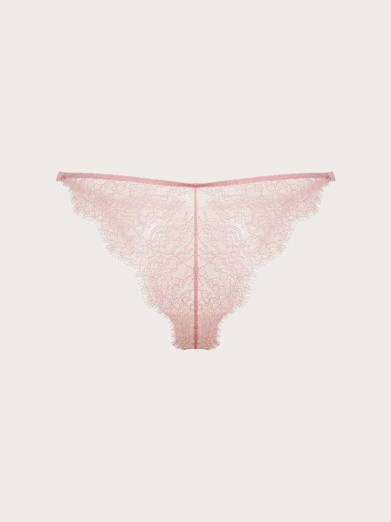 Eyelash Lace Adjustable Bikini Briefs