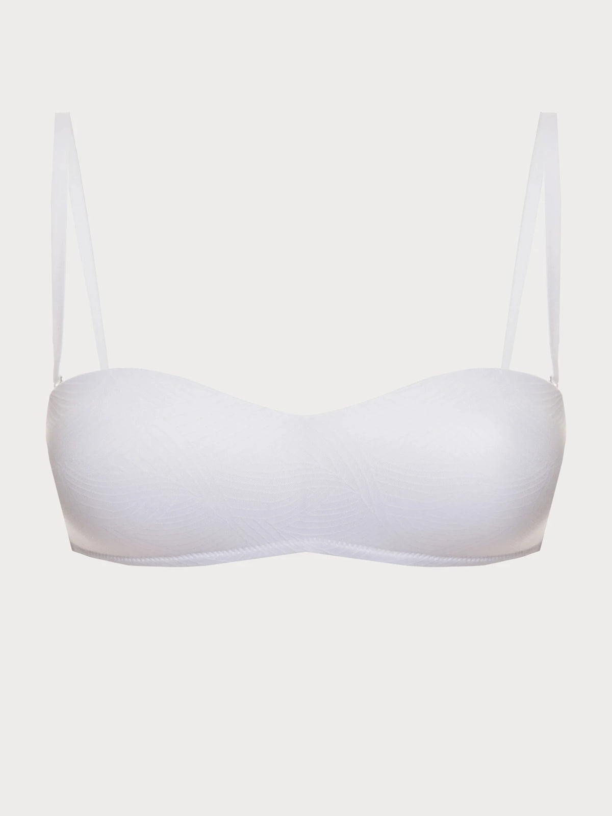 Serene Leaf Seamless Bandeau Bralette