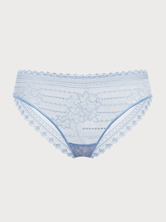 Blossom Lace Mid-Rise Classic Briefs